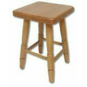 eoshop Stol KT245 iz masivnega lesa (barva lesa: oreh)