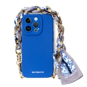 SBS Maska za mobilni telefon sa maramom, iPhone 14 Pro Max, Plava