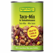 Tacos mix v paradižnikovi omaki BIO Rapunzel, 400g