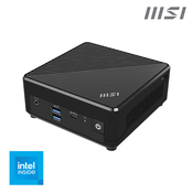 MSI Cubi N ADL-N200 BB 0.66L sized PC Crno Intel SoC 3,7 GHz