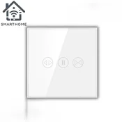 SmartHome Pametni prekidac za roletne i zavese, WiFi, Beli