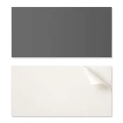 shumee Samolepilna vinilna stenska plošča 100x50 cm sivo-rjave barve