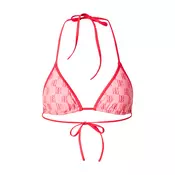 HUGO Bikini zgornji del MONOGRAM  roza