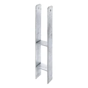 H SIDRO ZA STEBER 91x600mm 6mm POCINKANO | Topdom