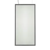 Artemide Discovery Pravokotni DALI aluminij 3.000K - Dnevna soba/jedilnica - Dizajn - aluminijast satenast zaključek - Plastika