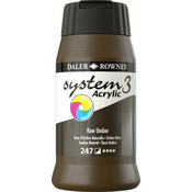 Daler Rowney System3 Akrilna barva Raw Umber 500 ml 1 kos
