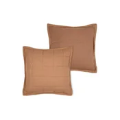 shumee Vzglavnik Ellie 45x45 prešit v kamelski barvi