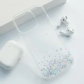 Maska Stardust za iPhone 16 Pro srebrna