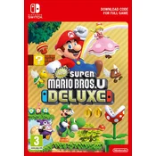 New Super Mario Bros. U Deluxe (Nintendo Switch) eShop Key EUROPE