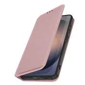 AVIZAR Preklopna torbica za Galaxy S26 magnetna Classic Edition s stojalom, Roza, (5000274284)
