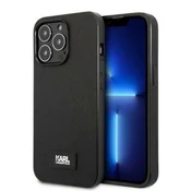 Karl Lagerfeld Etui Karl Lagerfeld Saffiano Plaque za iPhone 13 Pro/iPhone 13 - črn