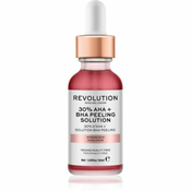 Makeup Revolution Skincare 30% AHA + BHA Peeling Solution intenzivni kemijski piling za sjaj lica 30 ml