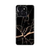 Maska za mobilni telefon Honor X6a ALL BLACK PRINT