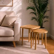 Hanah Home set od 2 umetnutih stocica Hera 2, hrast