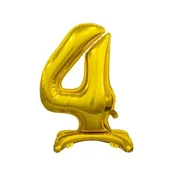 shumee B&C folija balon številka 4 zlat 74 cm