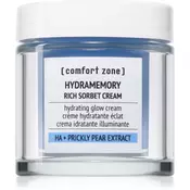 Comfort Zone Hydramemory Rich Sorbet Cream bogata vlažilna krema za osvetlitev kože 50 ml