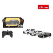 RASTAR avto na daljinsko vodenje R/C 1:24 Audi Q7 - črn/bel/srebrn