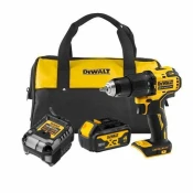 slomart 18V XR Brezkrtačni udarni vrtalnik/vijačnik 1x4Ah