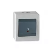 Aling-Conel taster sklopka za zvono sa indikacijom 10A 250V~ IP44, antracit