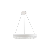 LED prigušiva luster na sajli LED/80W/230V 3000-6500K bela + daljinski upravljac