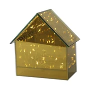 ELITE LED staklena kuca, zlatna - više velicina Velicina: S