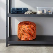 vidaXL Večnamenska uporabna vrv 14 mm 25 m Oranžna PP