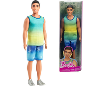 Mattel Mattel : KenOmbre majica in kavbojke s črnimi lasmi iz serije Fashionistas (HYV00)