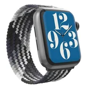 GEAR4 Apple Watch trak 41/40/38 mm SM siv/zrcalen