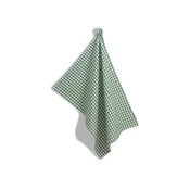 Kela Kuhinjska krpa Cora, 100 % bombaž, svetlo zelena/zelena v karirastem vzorcu, 70,0 x 50,0 cm