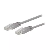 Kabl mrežni pin - pin cat5e 30m, sivi