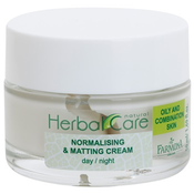 Farmona Herbal Care Green Tea normalizirajuca dnevna i nocna krema za mat izgled kože za mješovitu i masnu kožu lica (Witch Hazel Extract, Bioactive Zinc-PCA, Mattifying Biocomplex, Shea Butter, Inutec) 50 ml