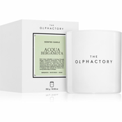 Ambientair The Olphactory White Insignia Acqua Bergamota dišeča sveča 310 g