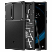 Spigen OVITEK SPIGEN OPTIK ARMOR ZA SAMSUNG GALAXY S24 ULTRA - ČRN