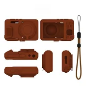 INF Silikonski zaščitni ovoj za Kodak PIXPRO FZ55, proti udarcem in prahu Brown, (5000335648)