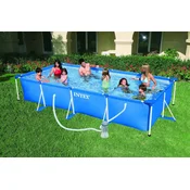 Intex Frame Pool Veliki bazen za dvorište + filter pumpa 450x220x84cm ( 28274 )