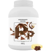 BrainMax Performance protein, naravne sirotkine beljakovine, čokolada in banana, 1000 g