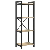 Vidaxl Knjižna polica Sonoma hrast 40 x 30 x 119 cm Konstruiran les