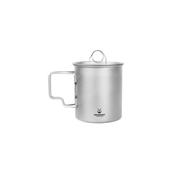 Titanium mug 500 ml with lid