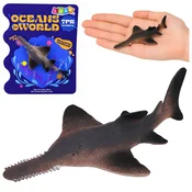 slomart LEAN TOYS GUMIJASTI MEČEKA - Realistična Figurica Morske Ribe, 15 cm