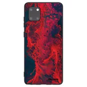 Silikonski črni ovitek za Samsung Galaxy Note 10 Lite N770F - Organic red