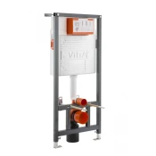 Vitra ugradni vodokotlic+Vitra hrom taster+Jika Pro konzolna wc šolja + Visam Klasik wc daska