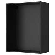 METOD Okvir zidnog ormarica, Crnosiva, 80x37x100 cm