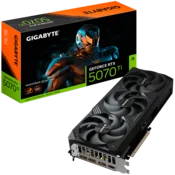 GIGABYTE GeForce RTX 5070 Ti WINDFORCE OC SFF 16G grafična kartica, PCIe 5.0, 1xHDMI 2.1b, 3xDisplayPort 2.1b - GV-N507TWF3OC-16GD