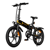 ADO E-BIKE sklopivi elektricni bicikl A DECE OASIS A20+, crna