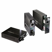 PLANET FST-802S15 network media converter 100 Mbit/s 1310 nm Single-mode Black