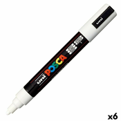 Flomaster POSCA PC-5M Bijela (6 kom.)