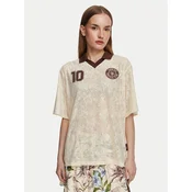 adidas Majica Farm Rio KR0239 Svetlo bež Loose Fit