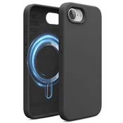 Infostyle Elago magnetni silikonski ovitek za iPhone 16e – MagSafe, črna