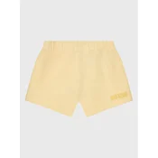Guess Kratke hlače iz tkanine K3GD11 KA6R3 Bež Regular Fit