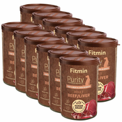Fitmin Purity Adult Beef/Liver 12 x 400 g